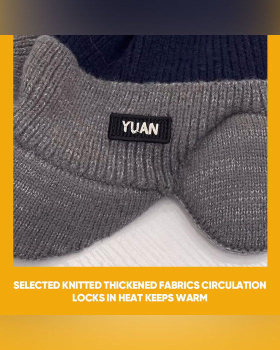 Winter Windproof Thermal Cap with Visor