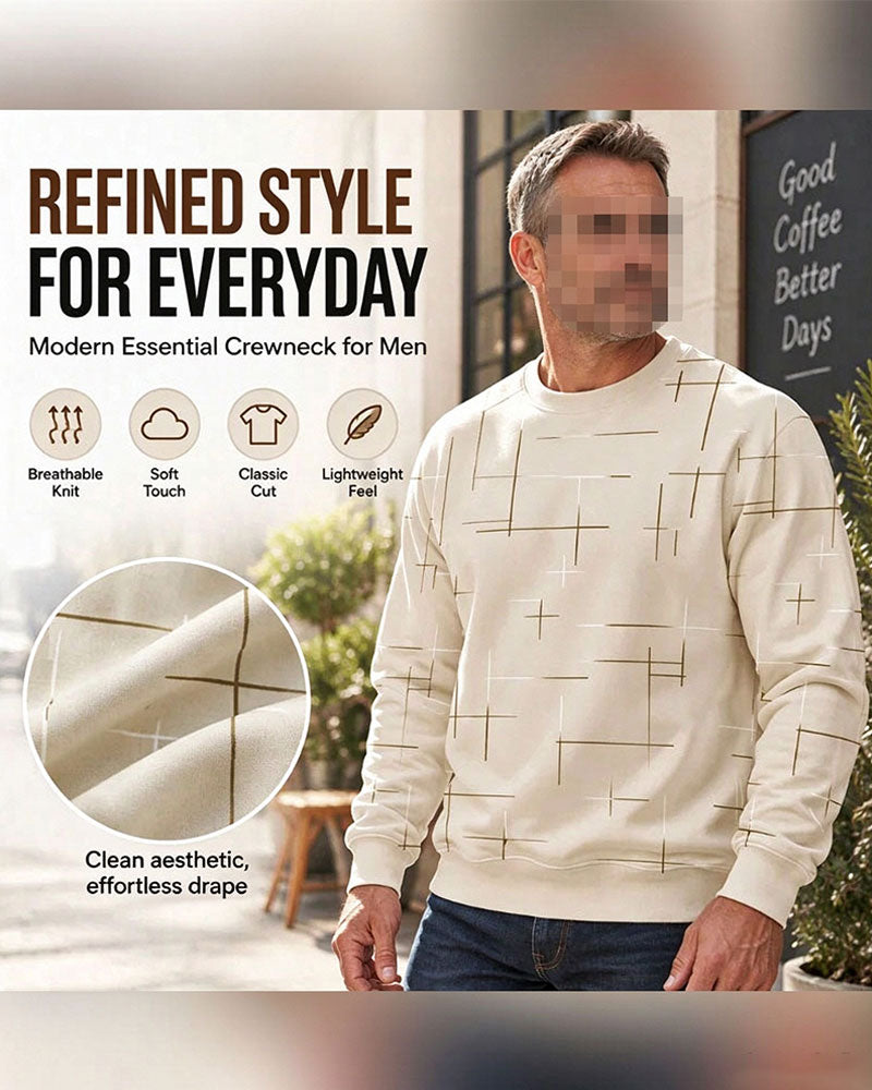 Men's Casual Line Sweatshirt