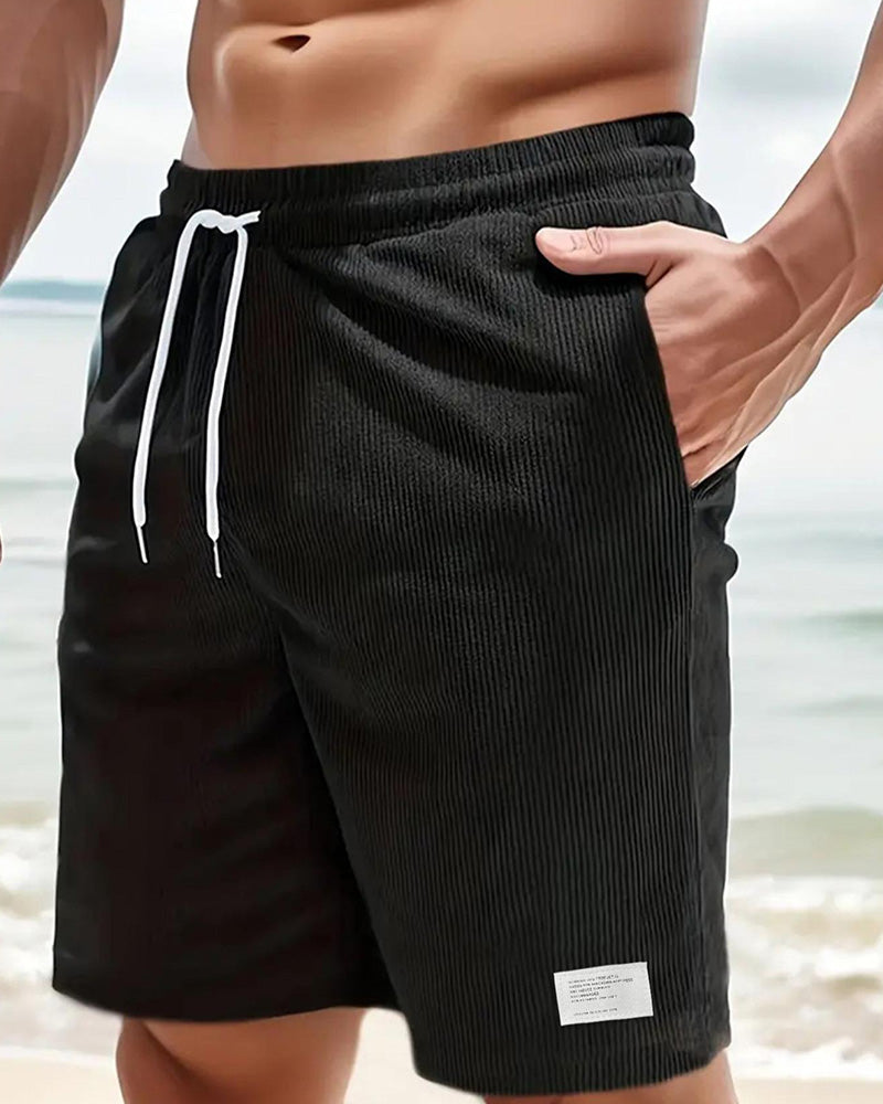 Men's Corduroy Daily Casual Shorts