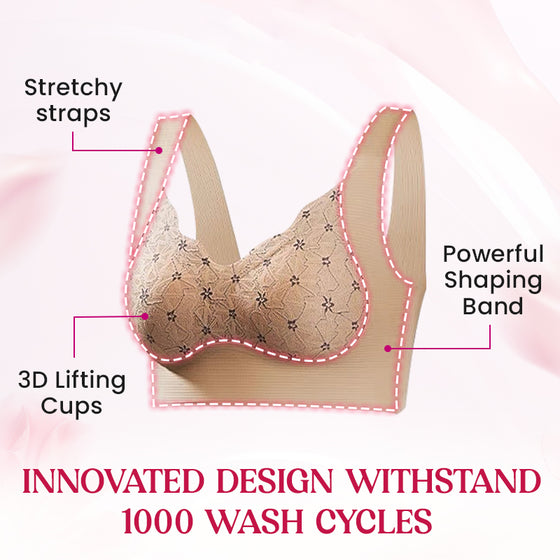 Seamless Wire-free Push-up Bra