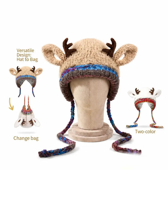 Original design Festive Christmas Antler Hat