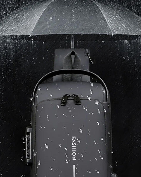 Password anti-theft chest bag