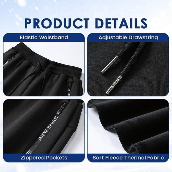 Thermal Fleece Lined Casual Active Pants