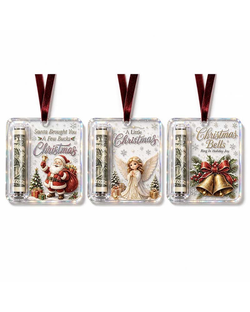 Christmas Cash Gift Ornament