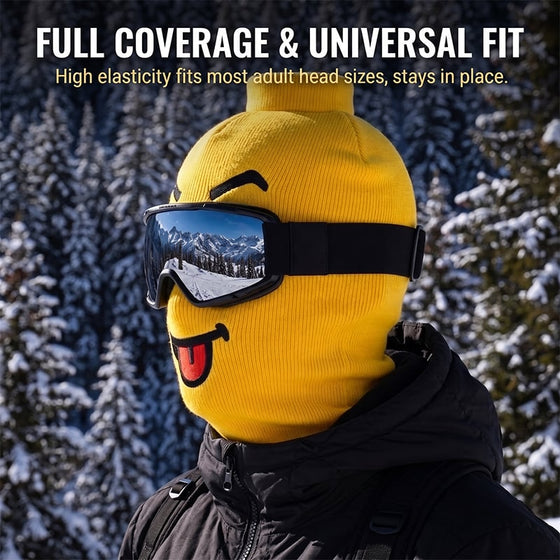 Funny ski headgear