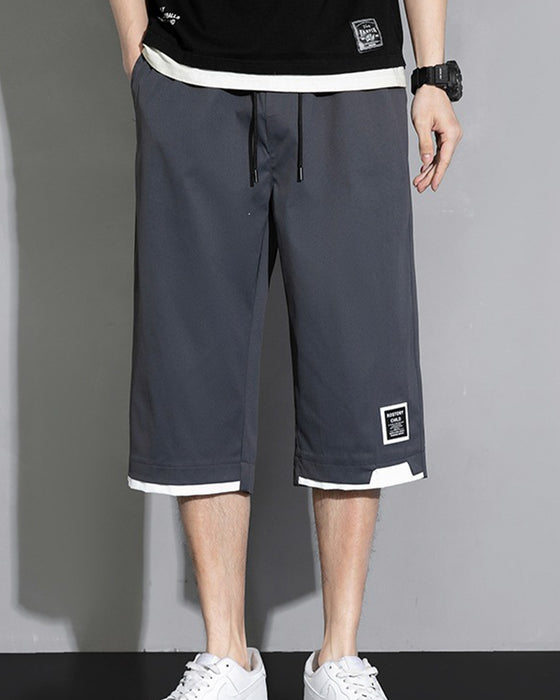 Sport Casual Cropped Pants