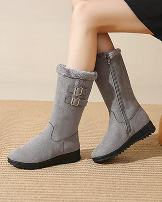 Women's Fashionable Ankle High Snow Boots