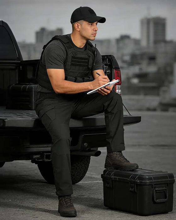 Pocket Straight Cargo Pants