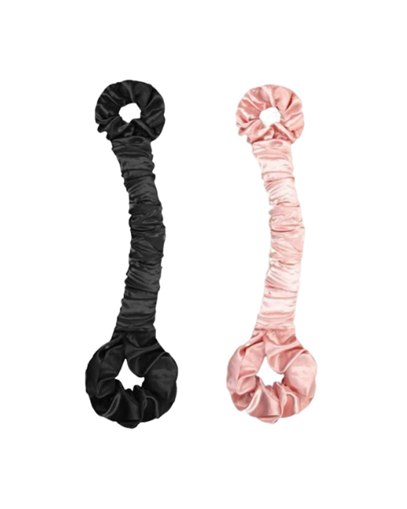 Multi-function Satin Heatless Hair Curler & Hair Tie Non