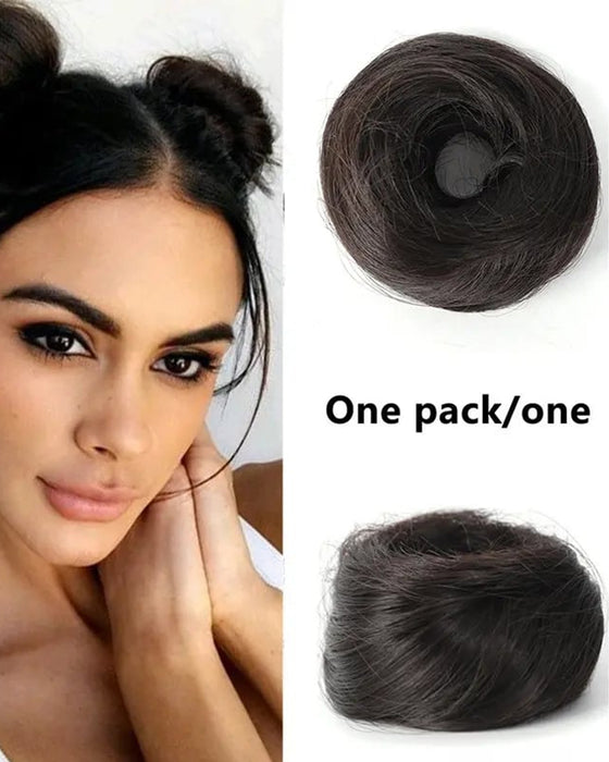 Synthetic Messy Bun Hair Piece for Women