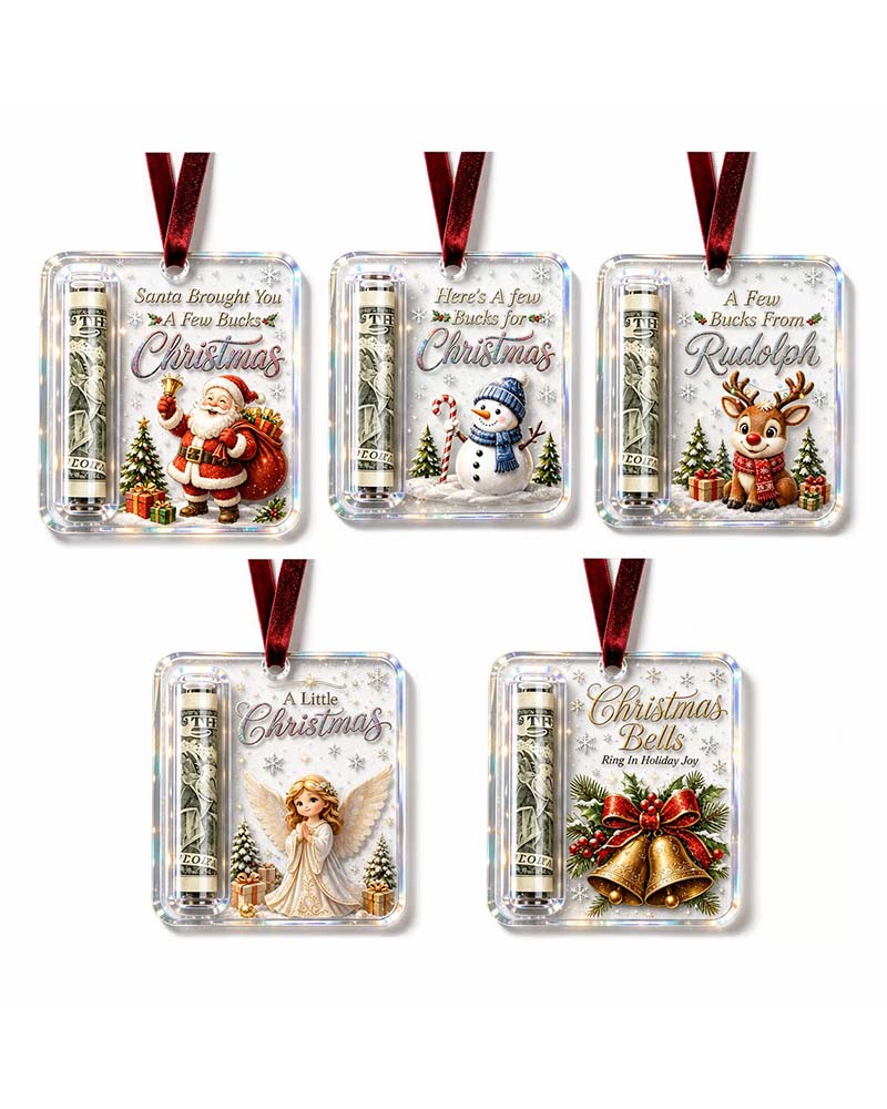 Christmas Cash Gift Ornament