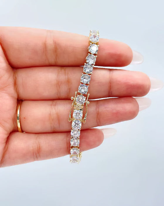 Sparkling Moissanite Bracelet