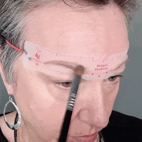 Reusable Eyebrow Stencil Shaper Kit