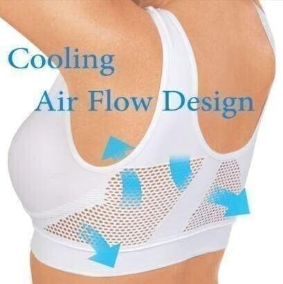 Breathable Cool Lift-Up Air Bra