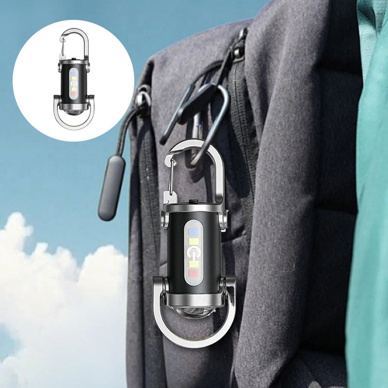 Rechargeable Mini Flashlight Keychain