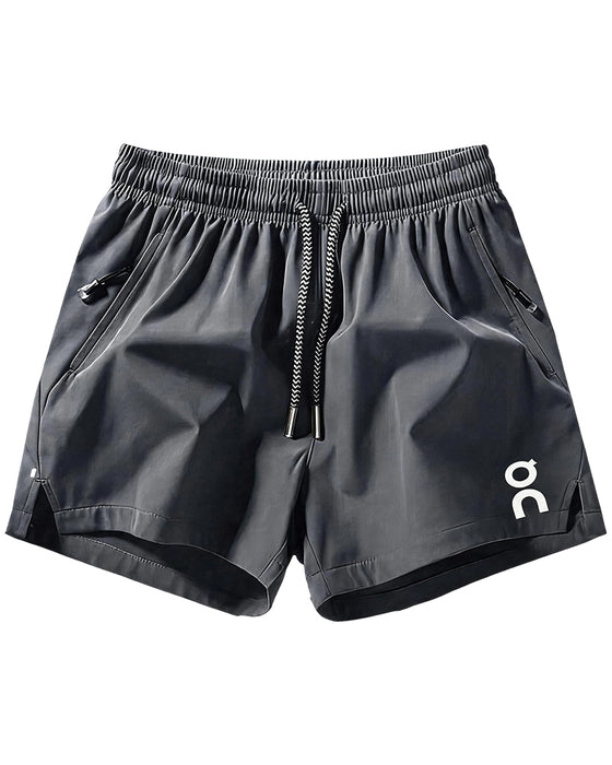 Loose Casual Drawstring Elastic Waist Shorts