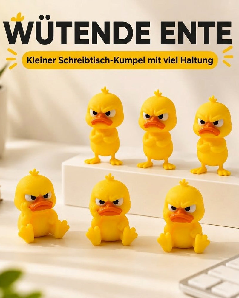 3D Printed Angry Little Yellow Duck