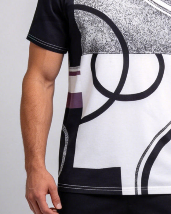 Men's Casual Round Neck T-Shirt