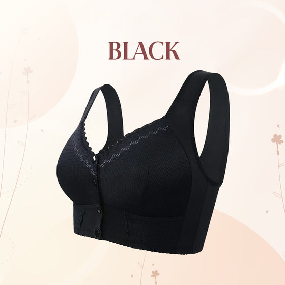 Front Closure Breathable Bra for Seniors