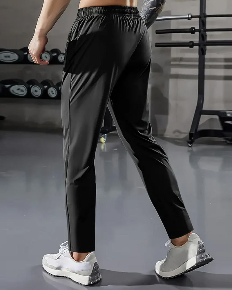 High Stretch Premium Italian Black Trouser