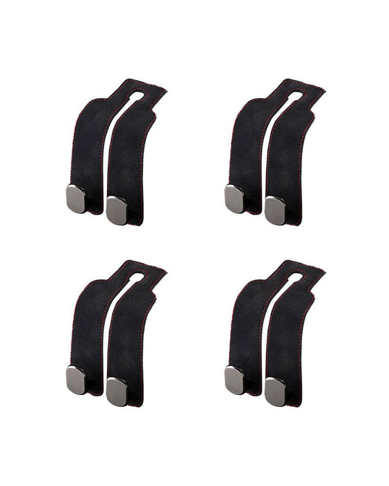 Suede Leather Car Seat Hook