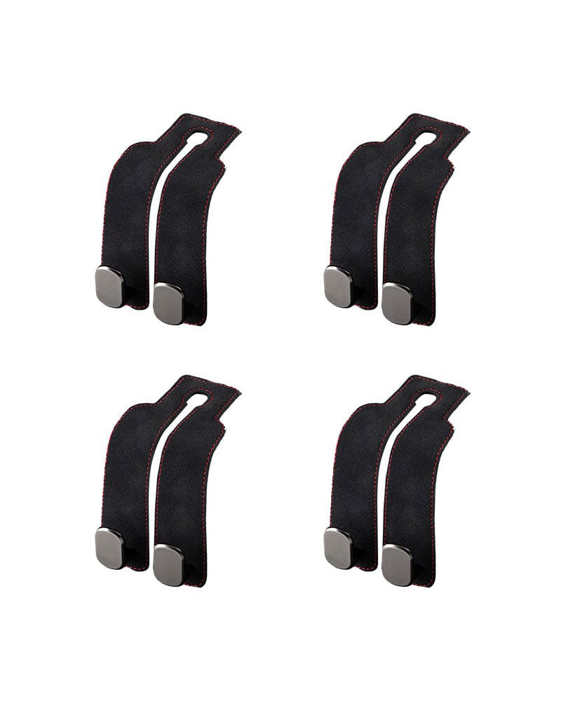 Suede Leather Car Seat Hook