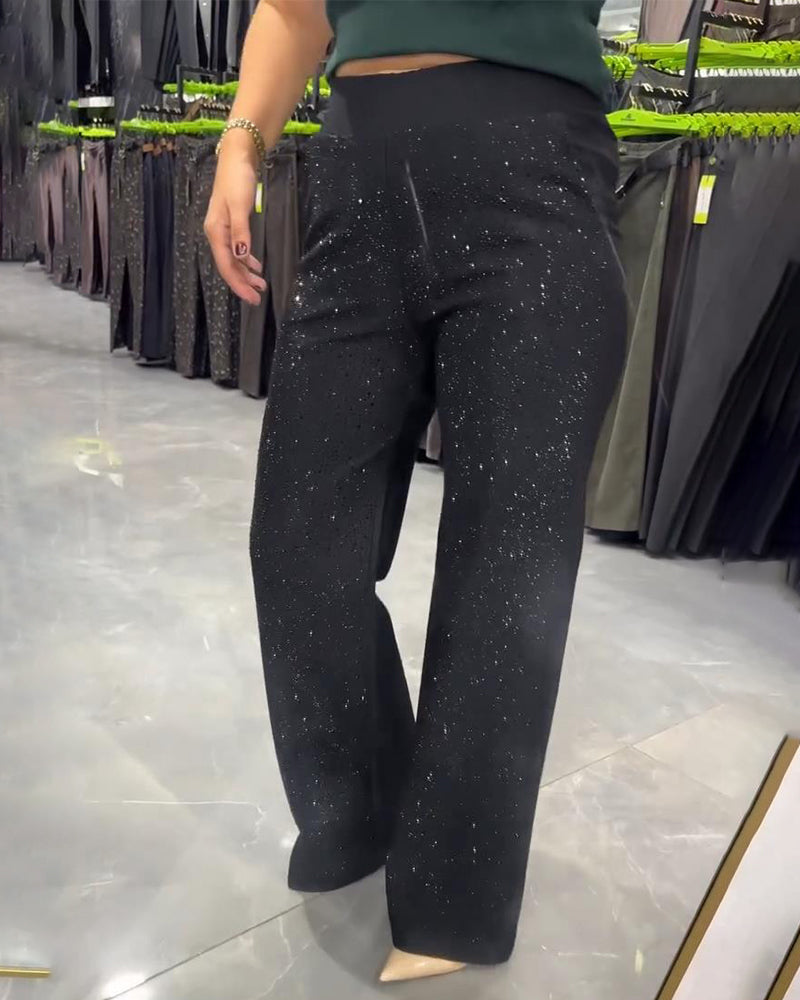 Fashionable And Casual Wide-Leg Pants