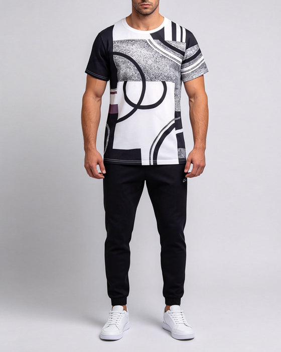 Men's Casual Round Neck T-Shirt