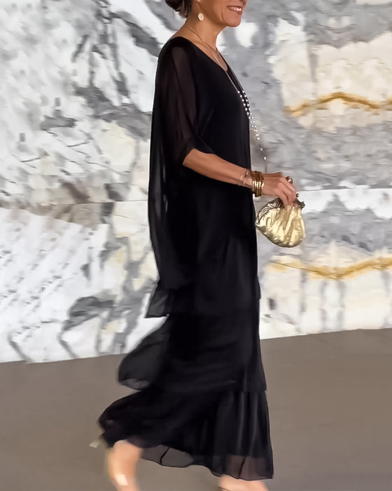 Artistic style loose dress