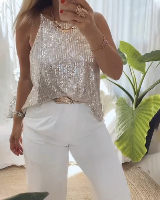 Casual front-back reversible camis