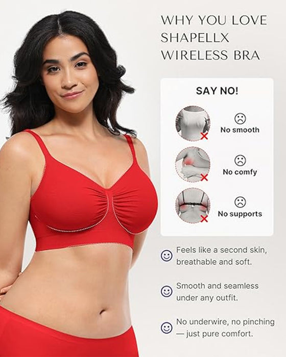 Wireless Comfy Bra for Women Seamless Bra