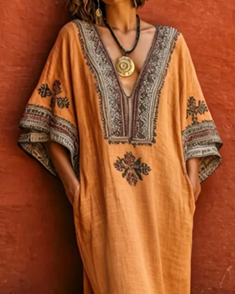 Bohemian Loose Casual Dress