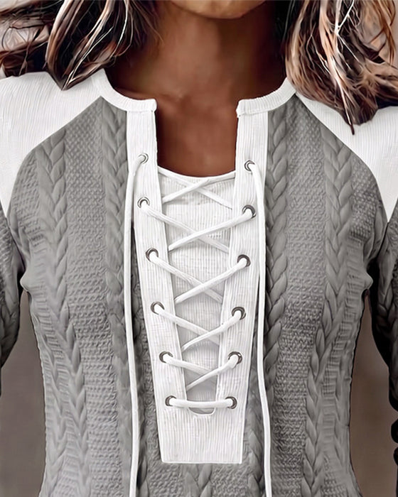 Stylish Fitted Casual Top