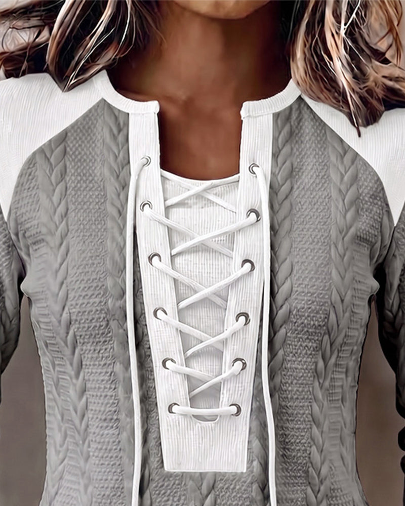 Stylish Fitted Casual Top