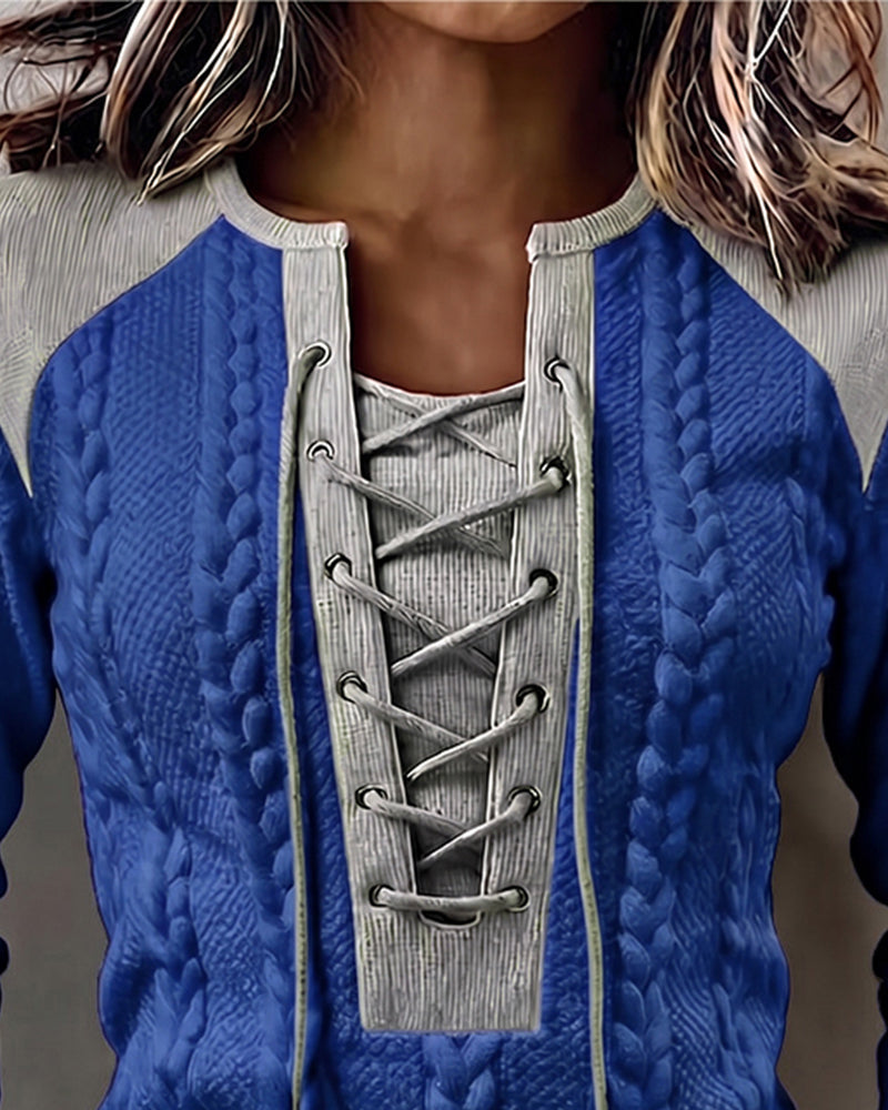 Stylish Fitted Casual Top