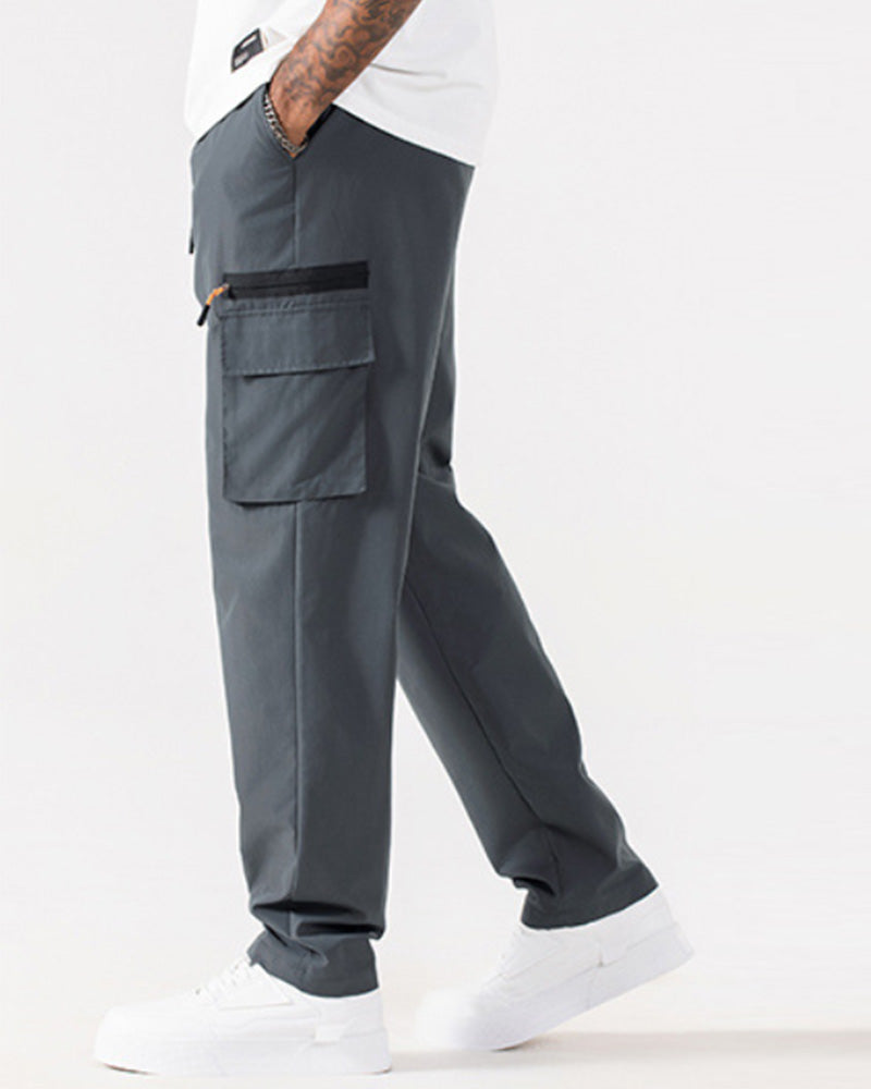 Loose Casual Multi-Pocket Cargo Pants