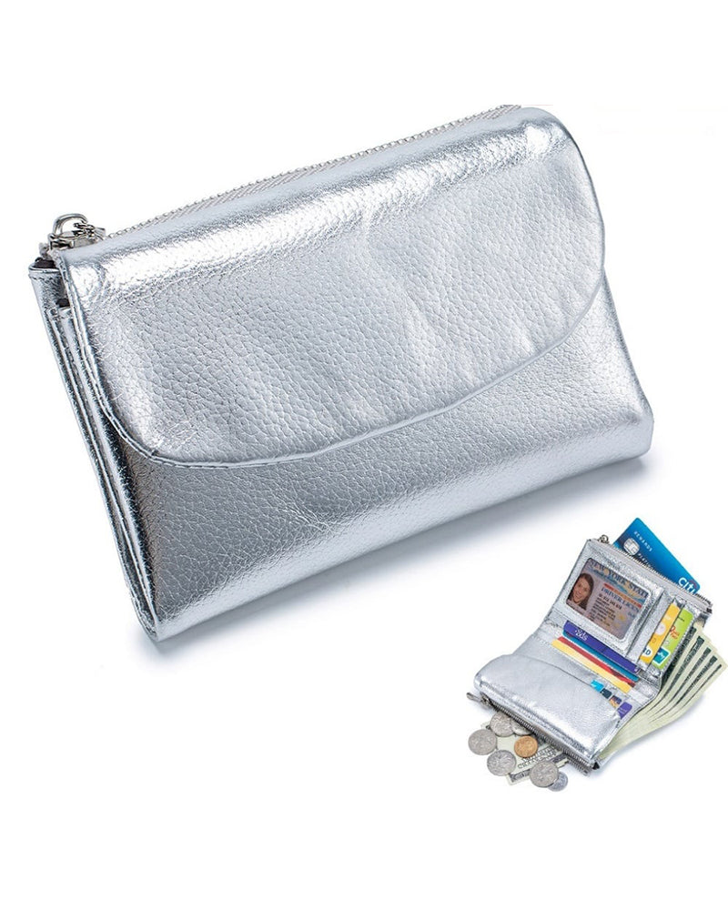 Short Soft Leather Wallet