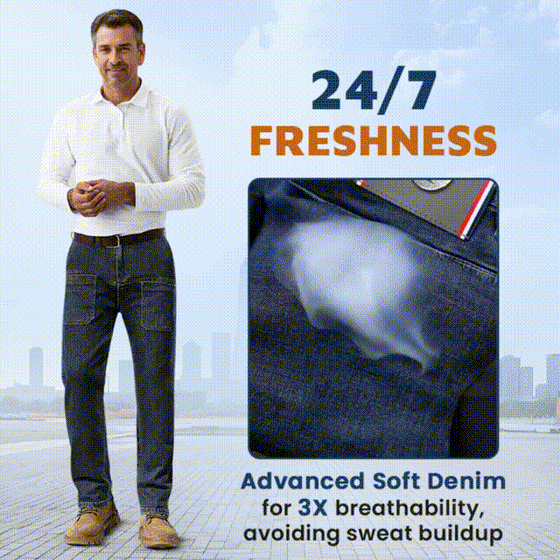 Comfortable Multi-Pocket High Durable Cargo Jeans