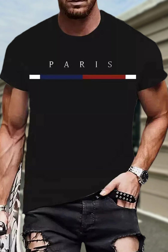 Quick Dry Crew Neck Short Sleeve T-Shirt