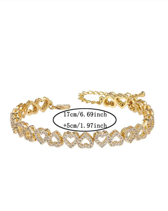 Love Diamond Fashion Bracelet