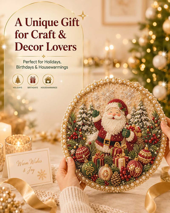 🌸🌻 Four Seasons & Holiday Pearl Art Hanging Wreath Kit 🍂🎄