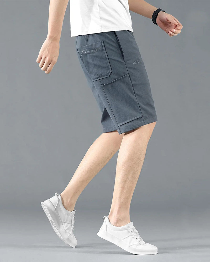 Men's Casual Solid Shorts