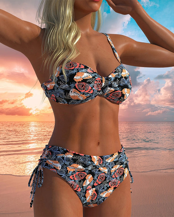 Sexy Casual Two-Piece Bikini