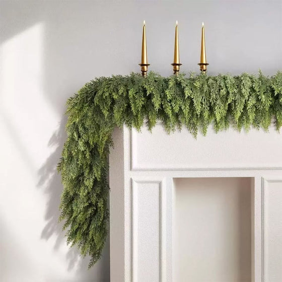 Artificial Plant Christmas Rattan