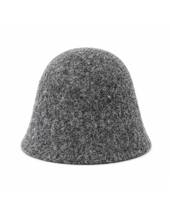 Solid Color Suede Bucket Hat