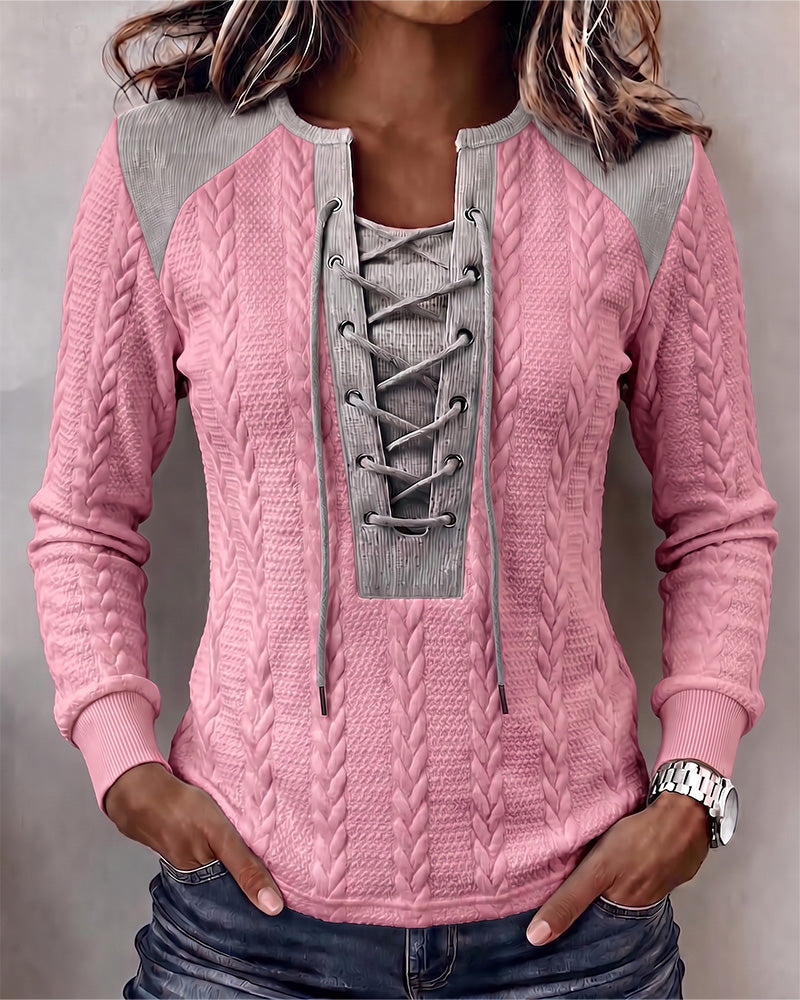 Stylish Fitted Casual Top
