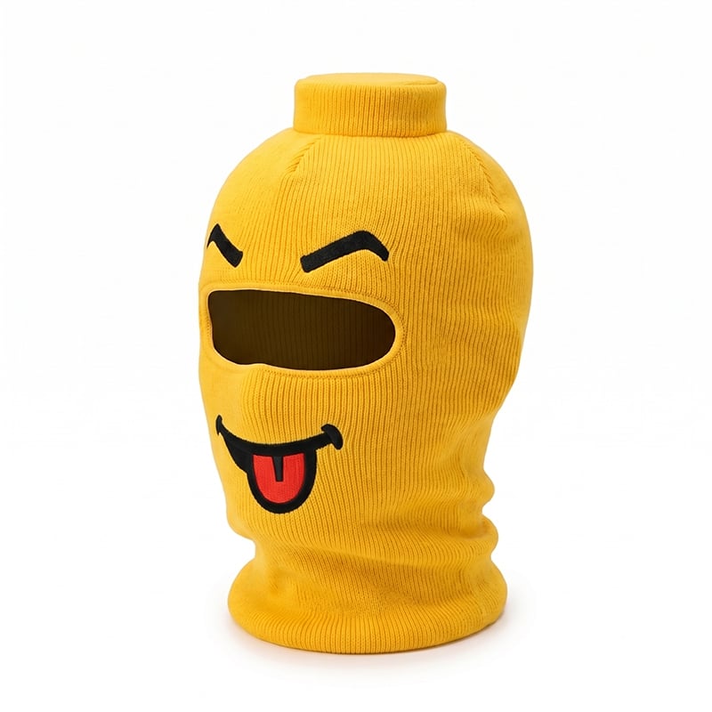 Funny ski headgear