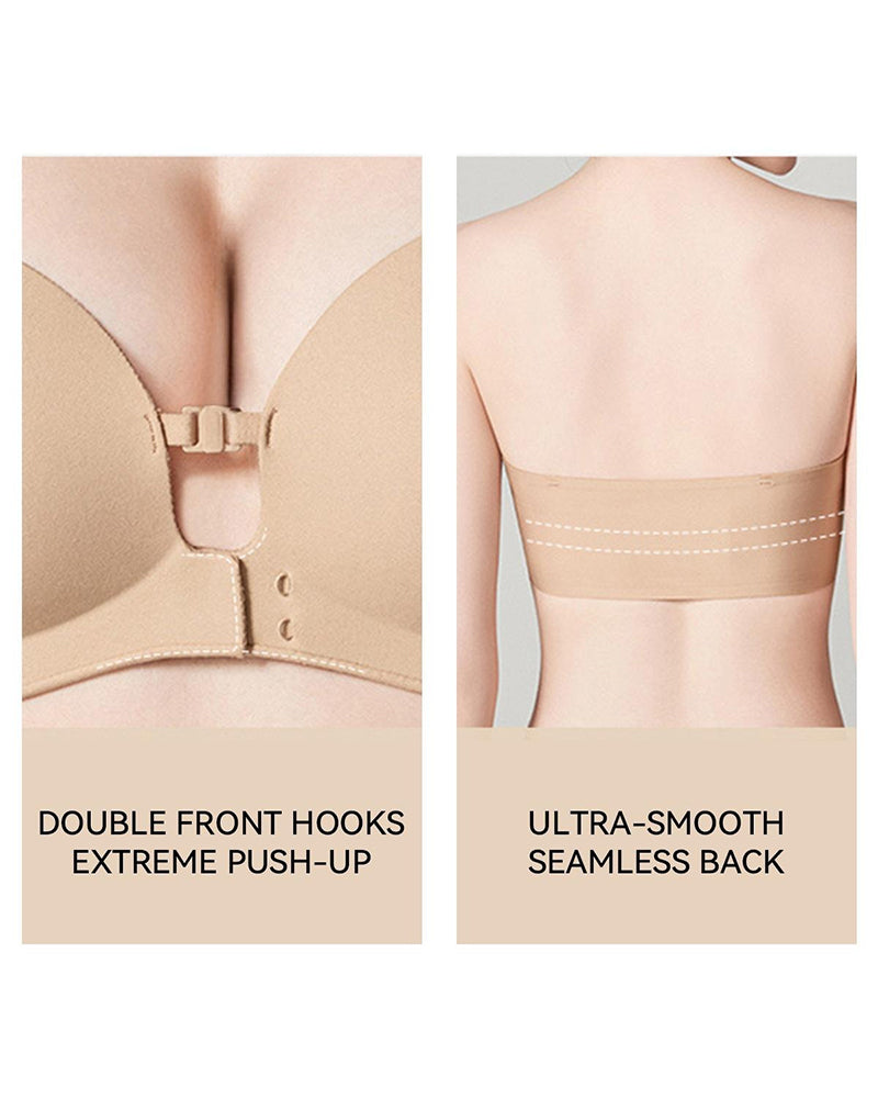 Front-Closure Foundation Liquid Seamless Underwear