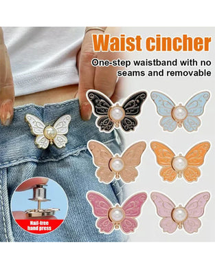 Pearl Butterfly Waist Buckle