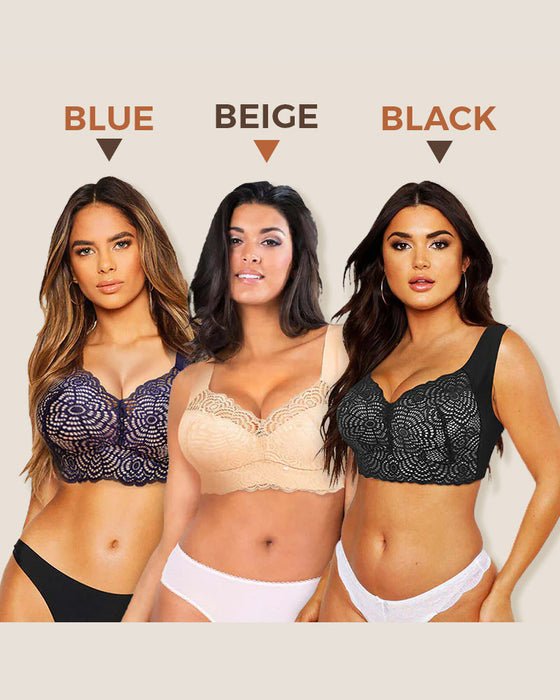 🤩LAST DAY OF SALE 🔥Ultimate Lifting & Support Lace Plus Size Bra